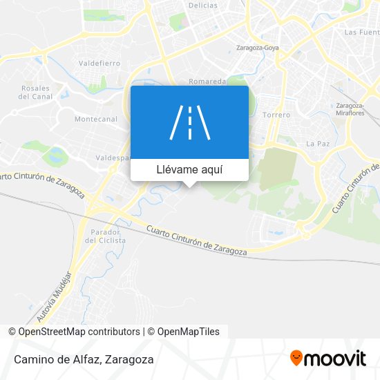 Mapa Camino de Alfaz