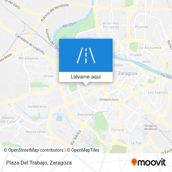 Mapa Plaza Del Trabajo