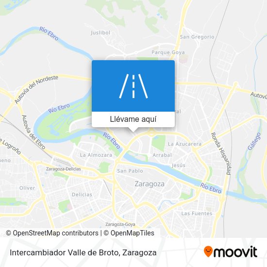Mapa Intercambiador Valle de Broto