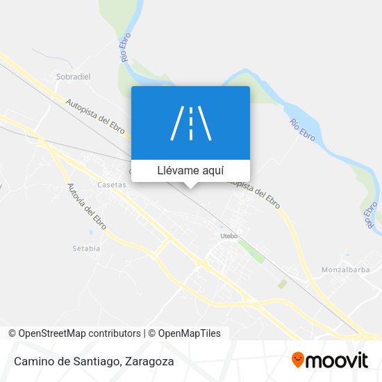 Mapa Camino de Santiago