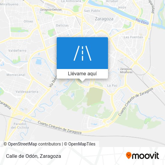 Mapa Calle de Odón