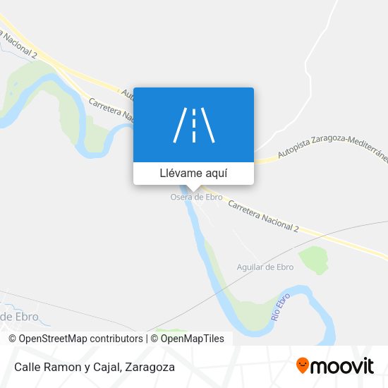 Mapa Calle Ramon y Cajal
