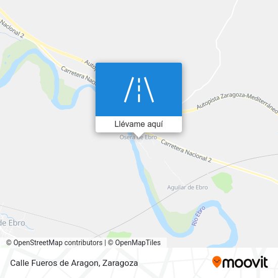 Mapa Calle Fueros de Aragon