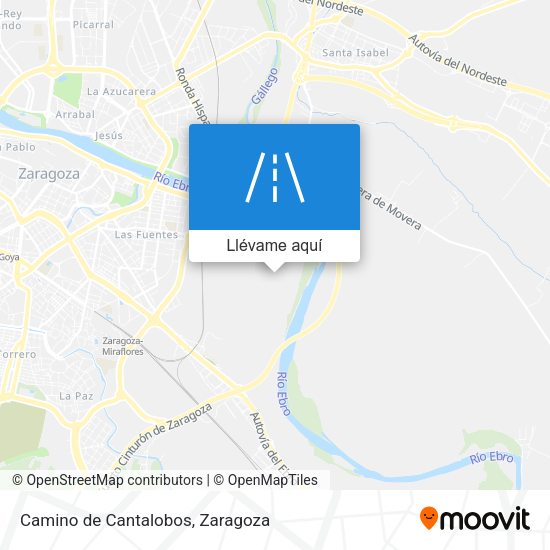 Mapa Camino de Cantalobos