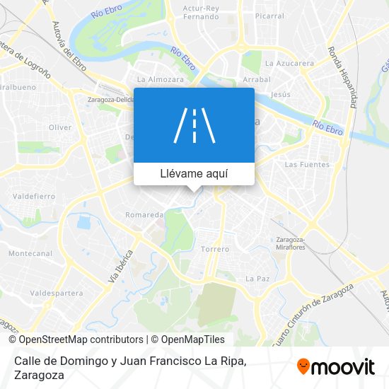 Mapa Calle de Domingo y Juan Francisco La Ripa