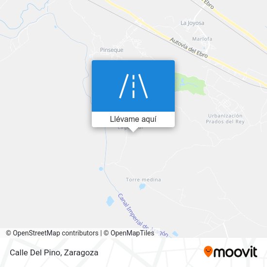 Mapa Calle Del Pino