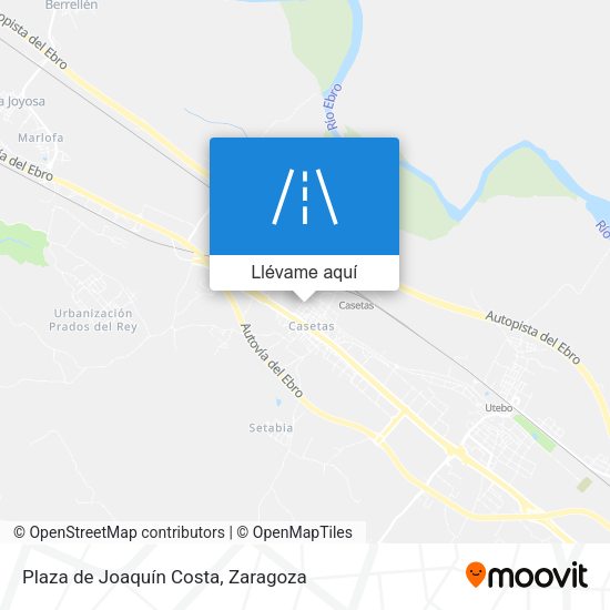 Mapa Plaza de Joaquín Costa
