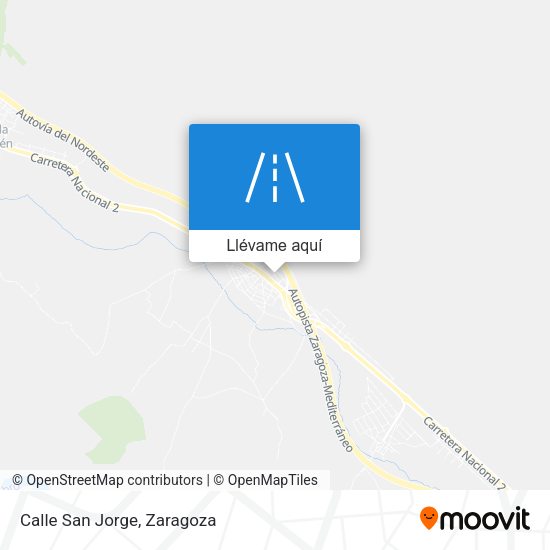 Mapa Calle San Jorge