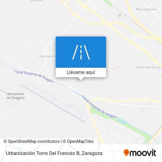 Mapa Urbanización Torre Del Francés B