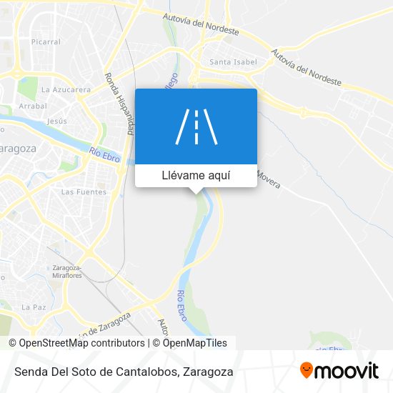Mapa Senda Del Soto de Cantalobos