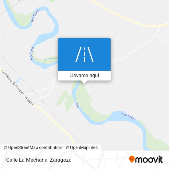 Mapa Calle La Mechana