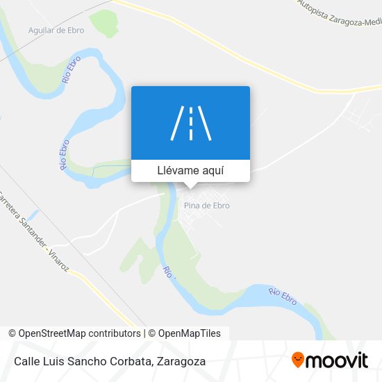 Mapa Calle Luis Sancho Corbata