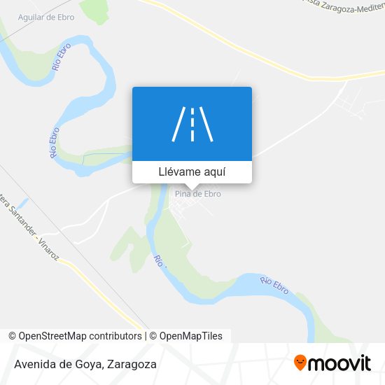 Mapa Avenida de Goya