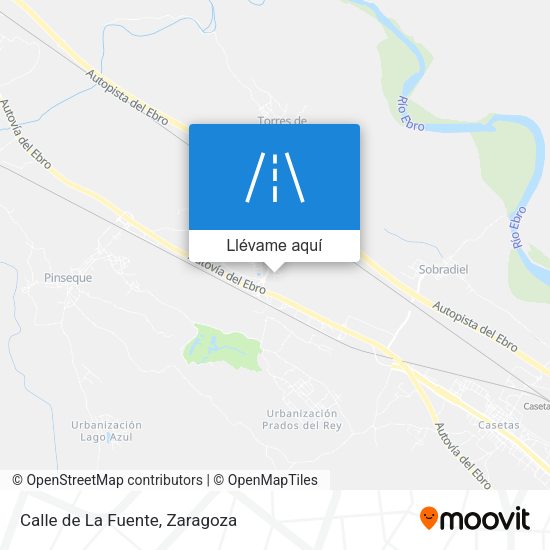 Mapa Calle de La Fuente