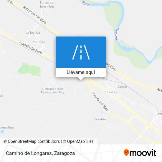 Mapa Camino de Longares
