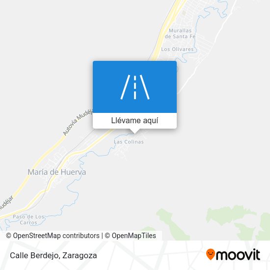 Mapa Calle Berdejo
