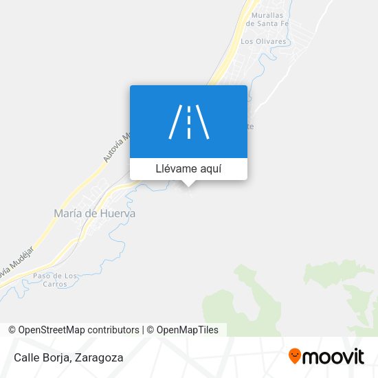 Mapa Calle Borja