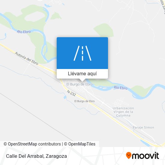 Mapa Calle Del Arrabal