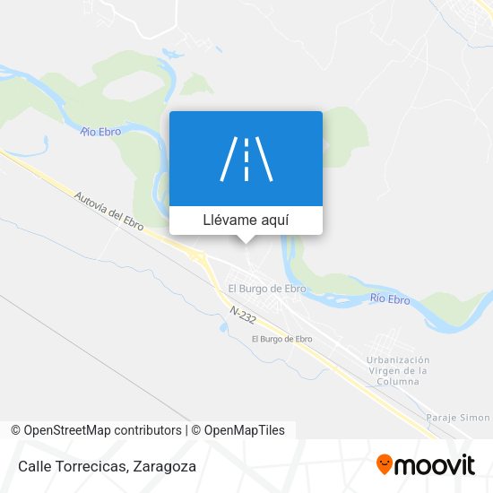 Mapa Calle Torrecicas