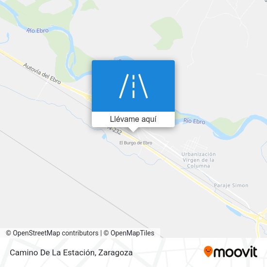 Mapa Camino De La Estación