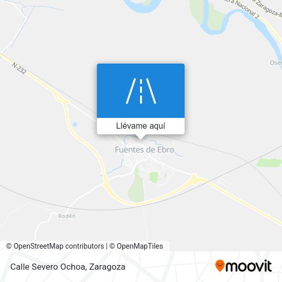 Mapa Calle Severo Ochoa