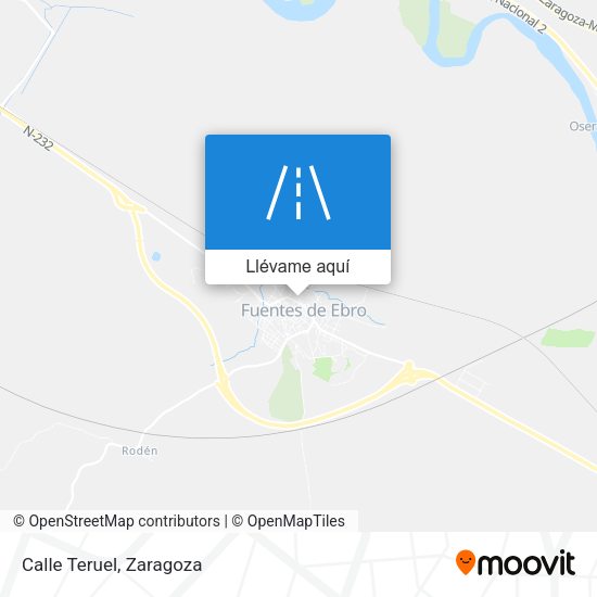 Mapa Calle Teruel