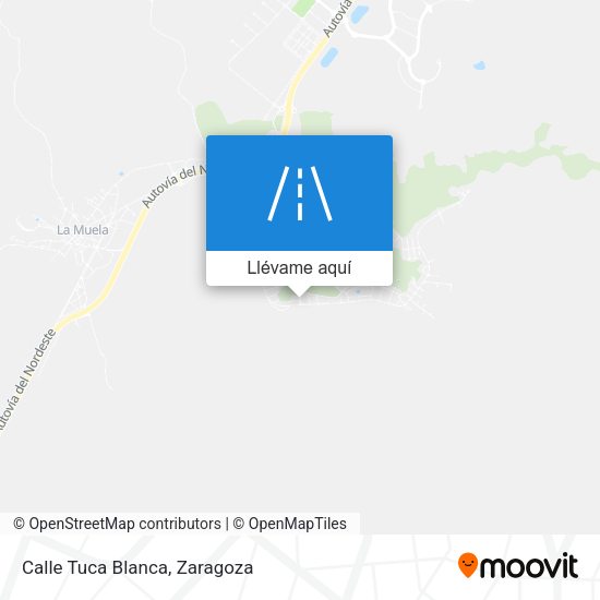 Mapa Calle Tuca Blanca