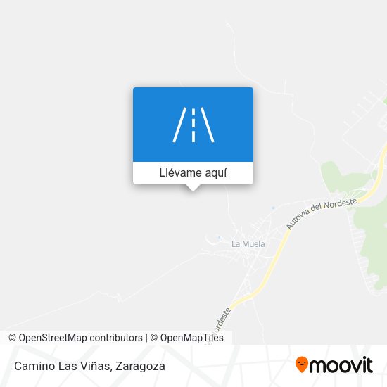 Mapa Camino Las Viñas