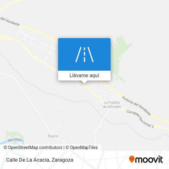Mapa Calle De La Acacia