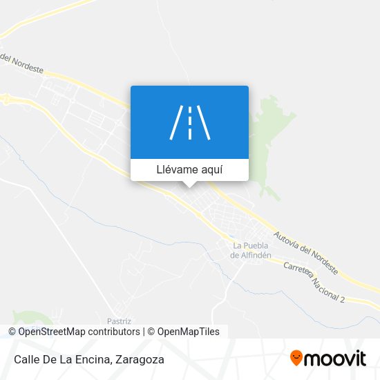 Mapa Calle De La Encina