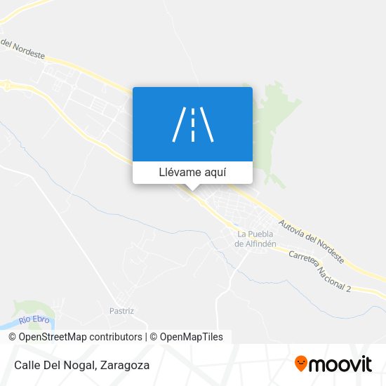 Mapa Calle Del Nogal