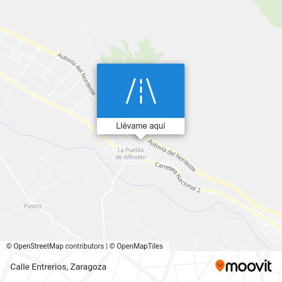 Mapa Calle Entrerios