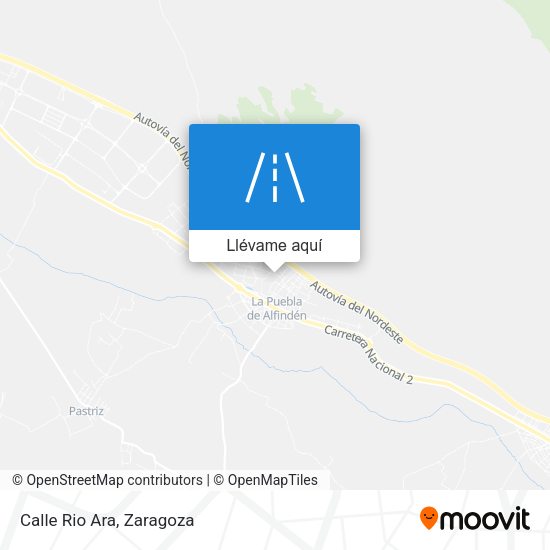 Mapa Calle Rio Ara