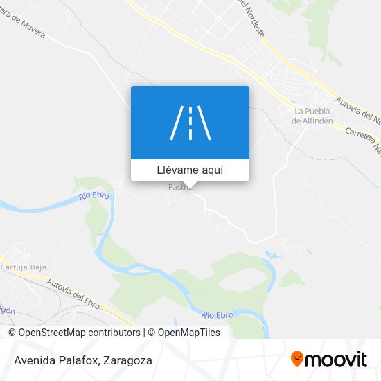 Mapa Avenida Palafox