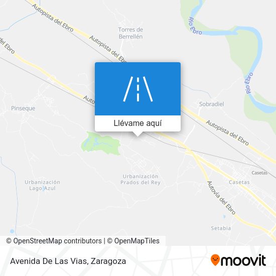 Mapa Avenida De Las Vias