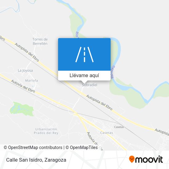 Mapa Calle San Isidro
