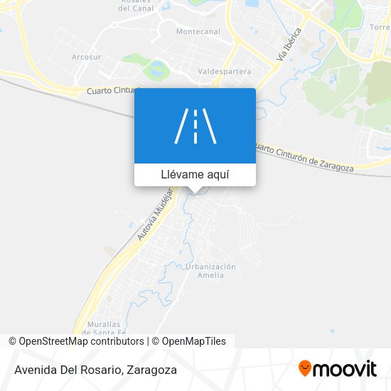 Mapa Avenida Del Rosario