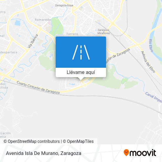 Mapa Avenida Isla De Murano