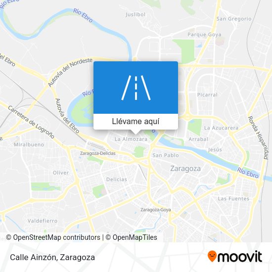 Mapa Calle Ainzón