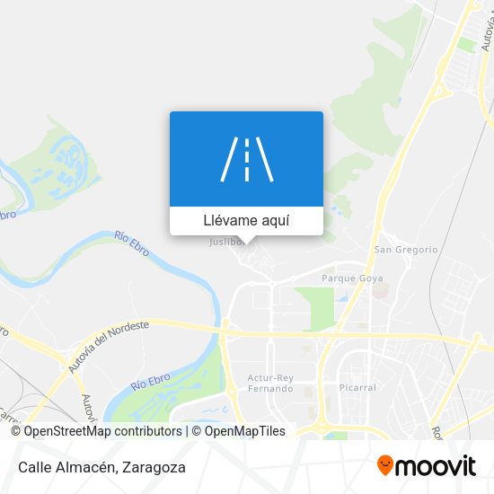 Mapa Calle Almacén