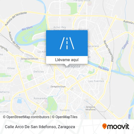 Mapa Calle Arco De San Ildefonso