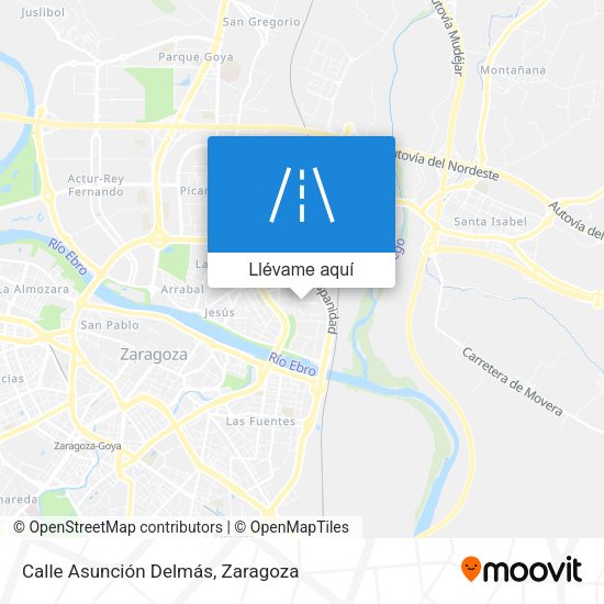 Mapa Calle Asunción Delmás