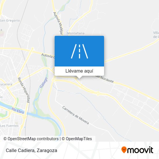 Mapa Calle Cadiera