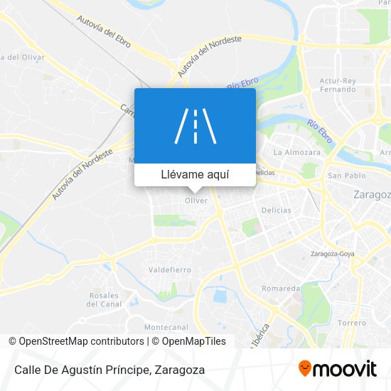Mapa Calle De Agustín Príncipe