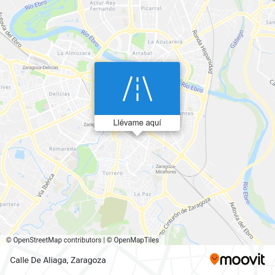 Mapa Calle De Aliaga