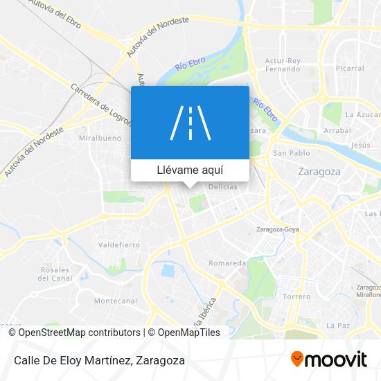 Mapa Calle De Eloy Martínez