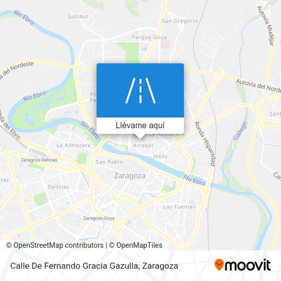 Mapa Calle De Fernando Gracia Gazulla