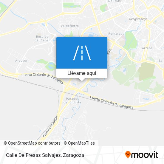 Mapa Calle De Fresas Salvajes