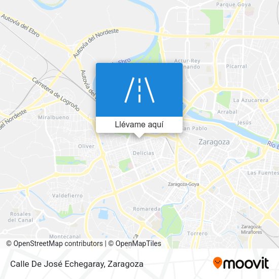 Mapa Calle De José Echegaray