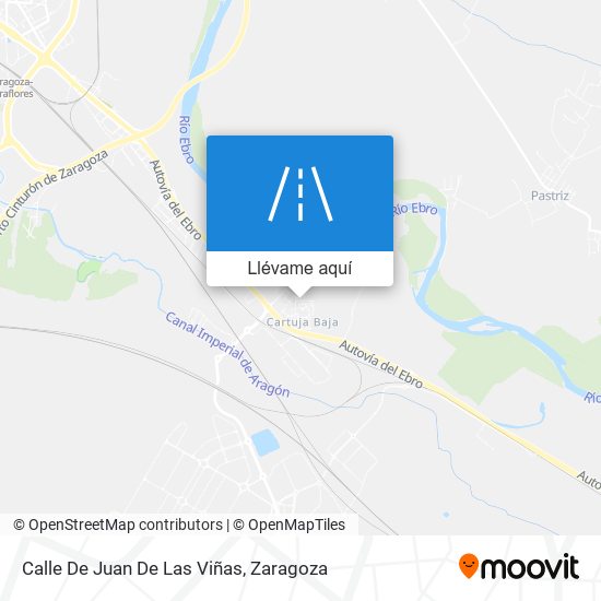 Mapa Calle De Juan De Las Viñas